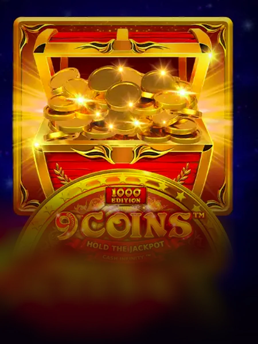 9 Coins: 1000 Edition slot game artwork