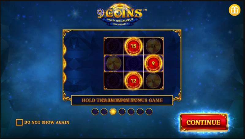 9 Coins Grand Diamond Edition slot game artwork