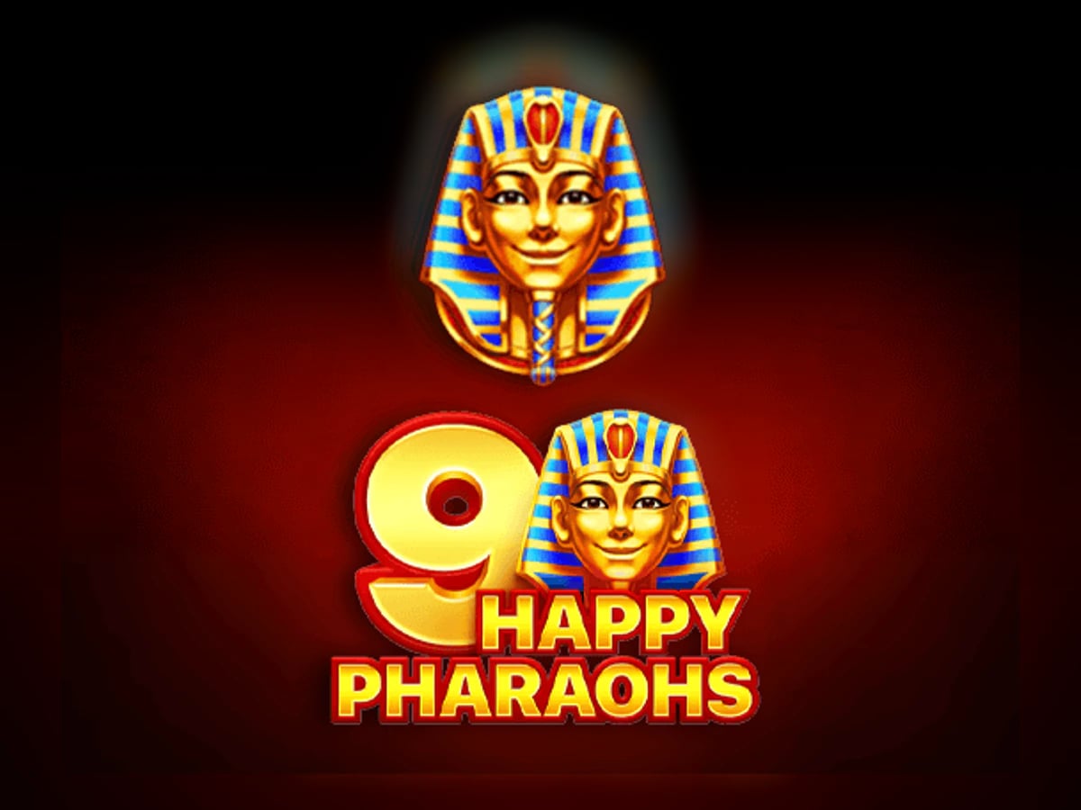 9 Happy Pharaohs slot game artwork