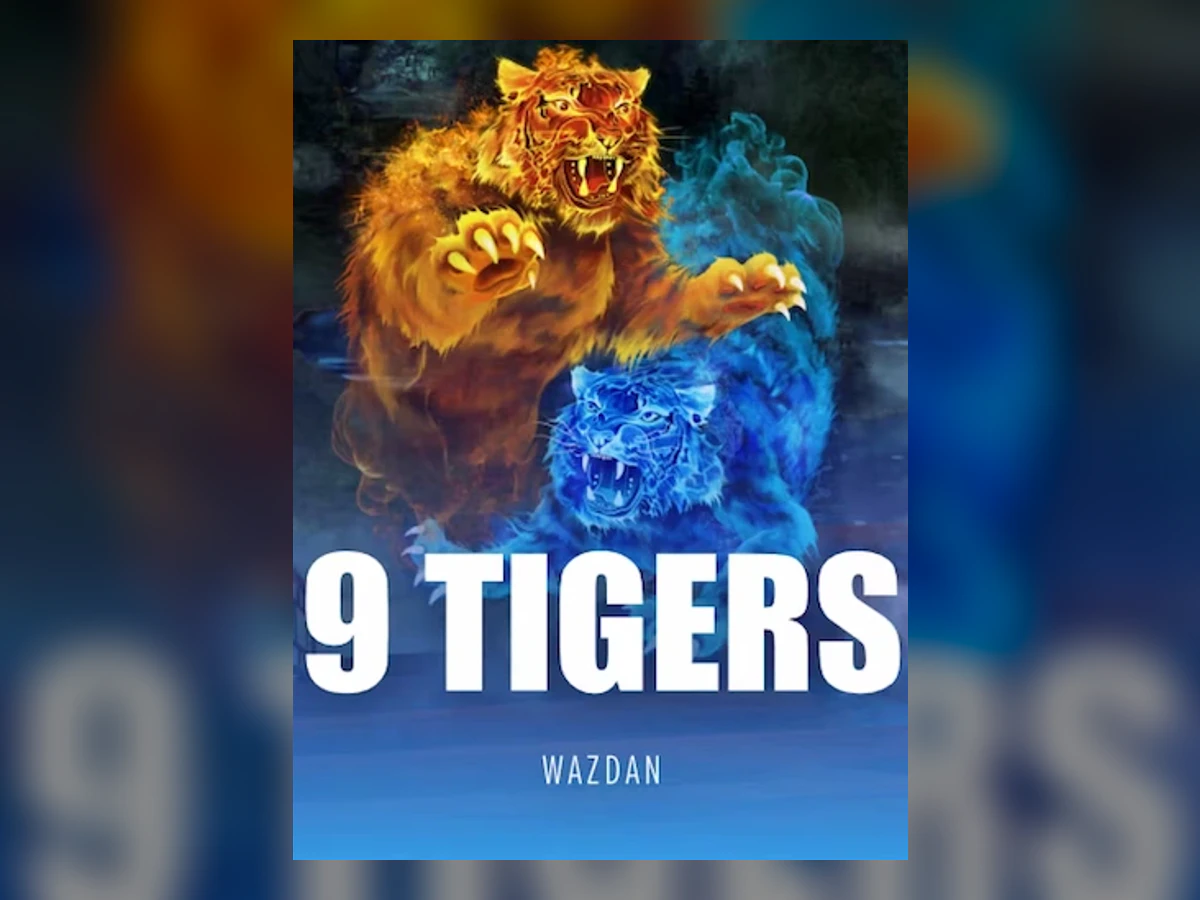 9 Tigers slot game artwork