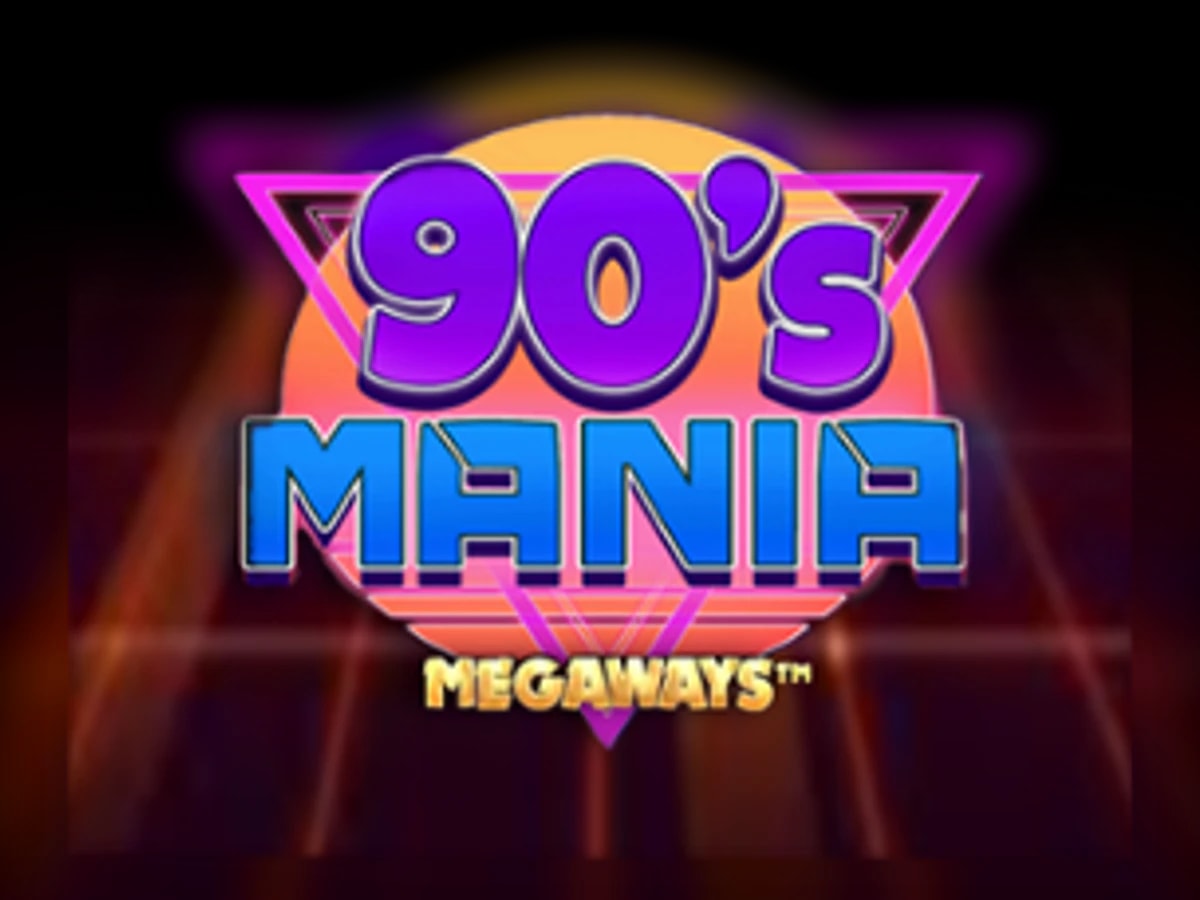 90's Mania Megaways slot game artwork