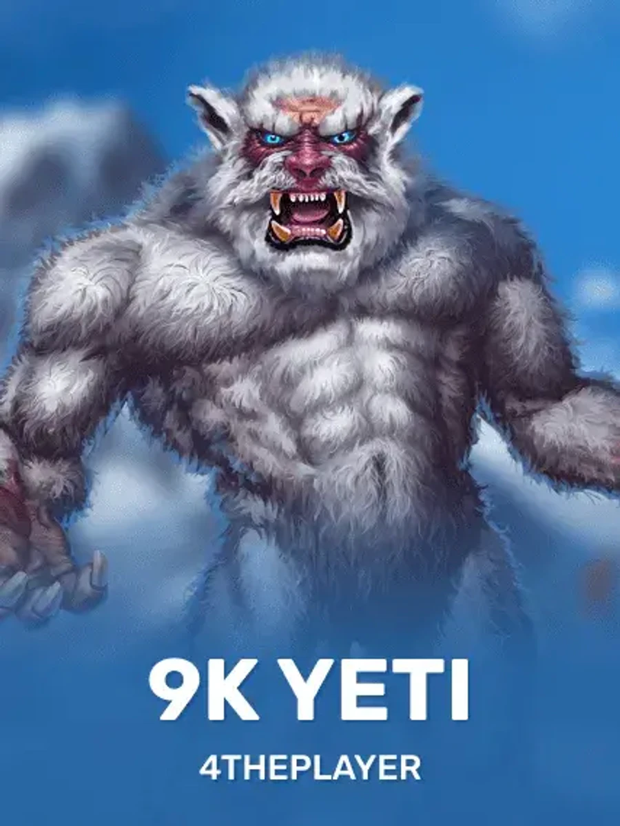 9K Yeti slot game artwork