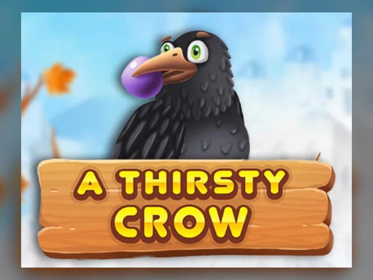 A Thirsty Crow slot game artwork