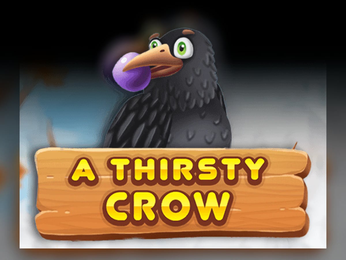 A Thirsty Crow slot game artwork