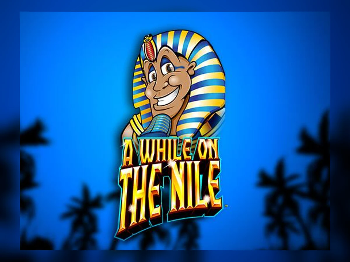 A While On The Nile slot game artwork