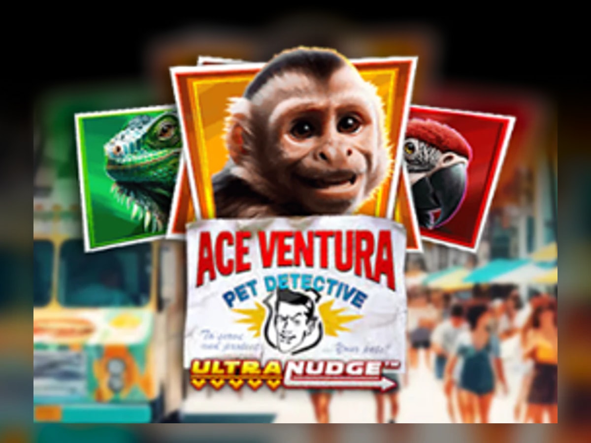 Ace Ventura Pet Detective Ultranudge slot game artwork