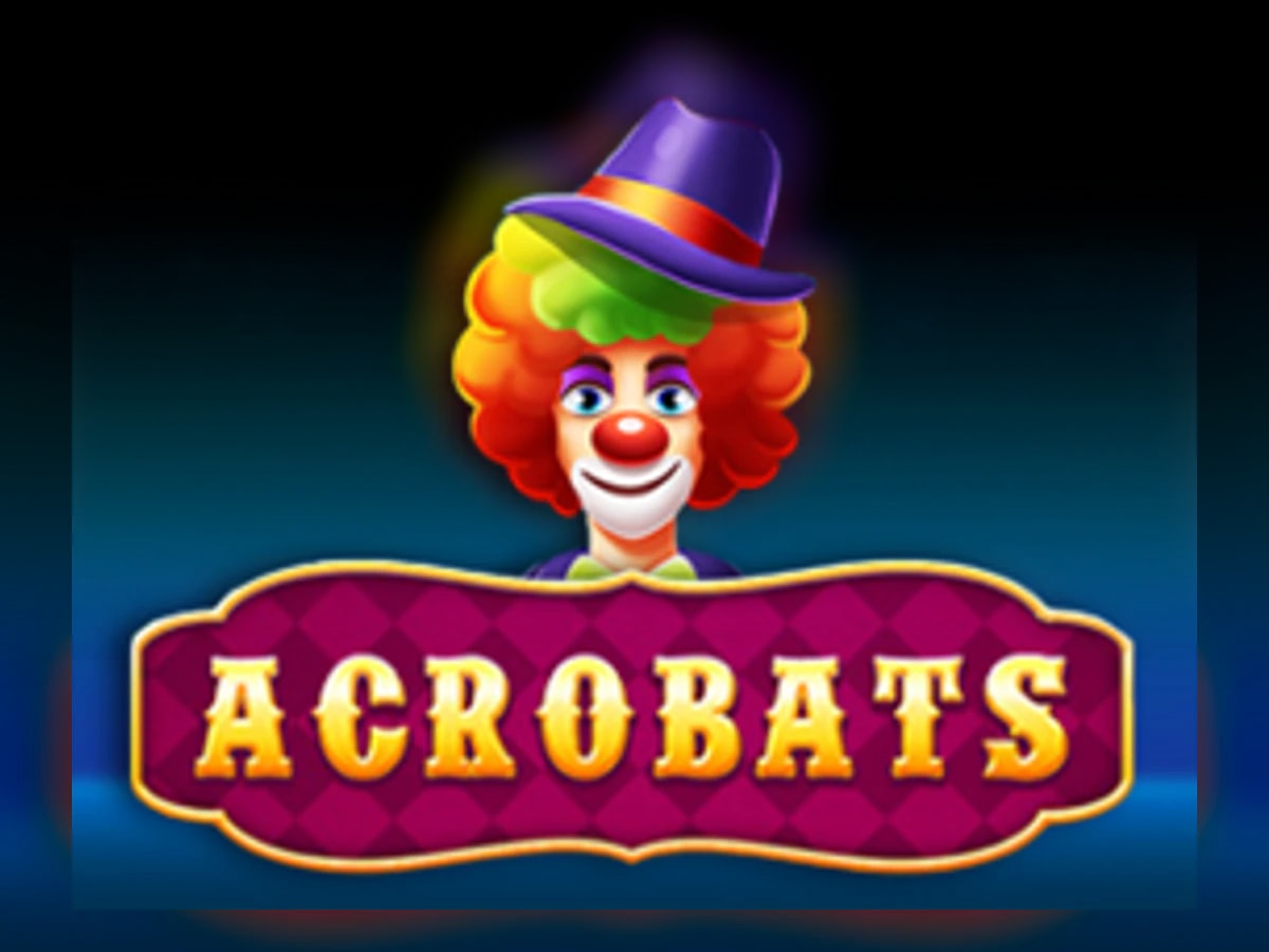 Acrobats slot game artwork