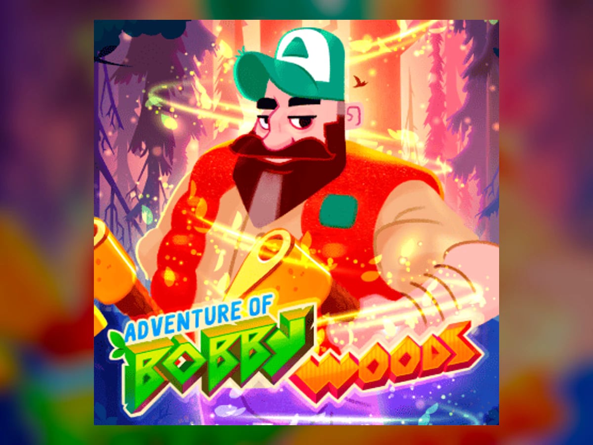 Adventure of Bobby Woods slot game artwork