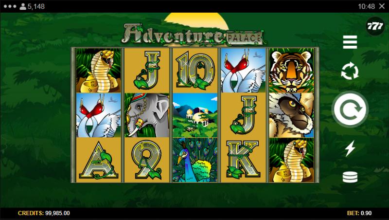 Adventure Palace slot game artwork