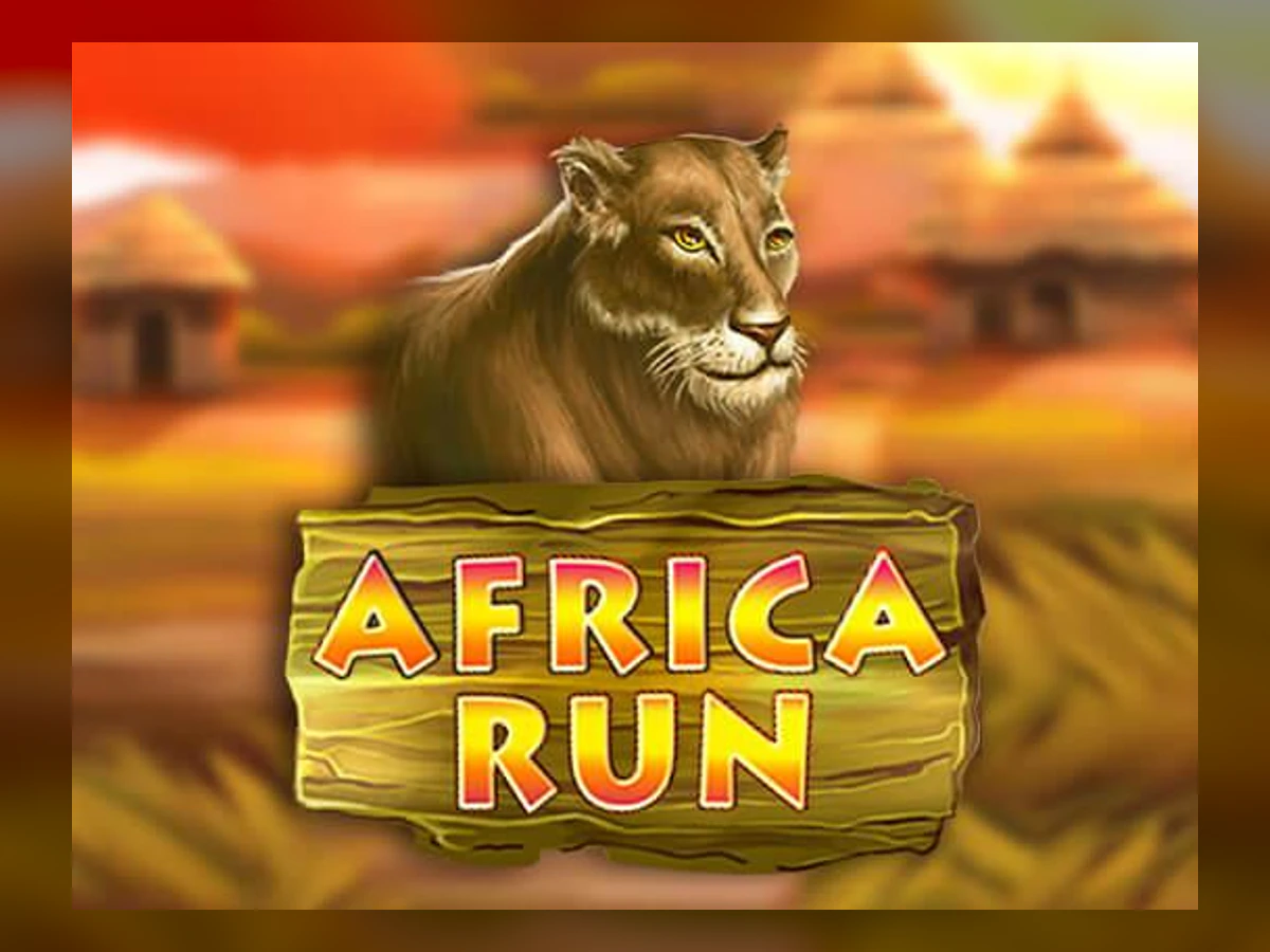 Africa Run slot game artwork