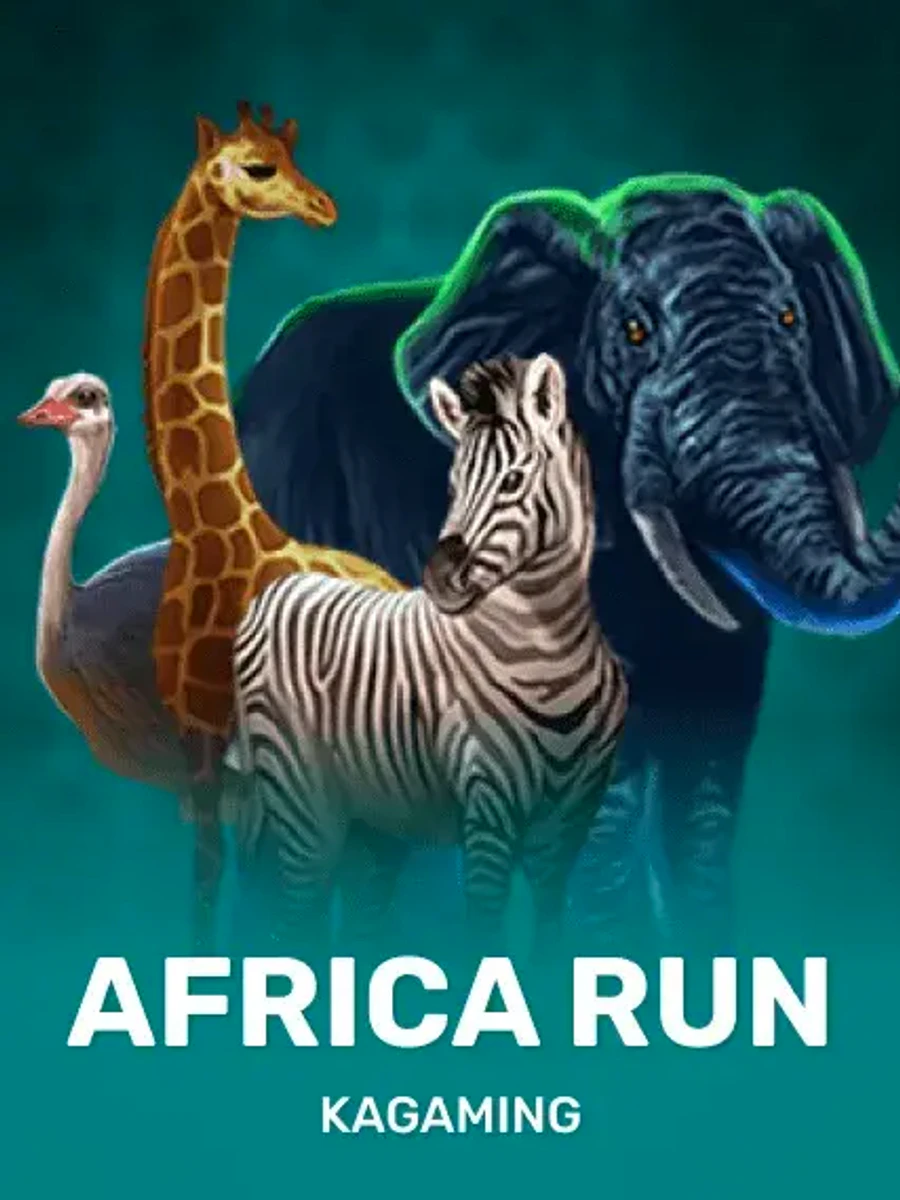 Africa Run slot game artwork