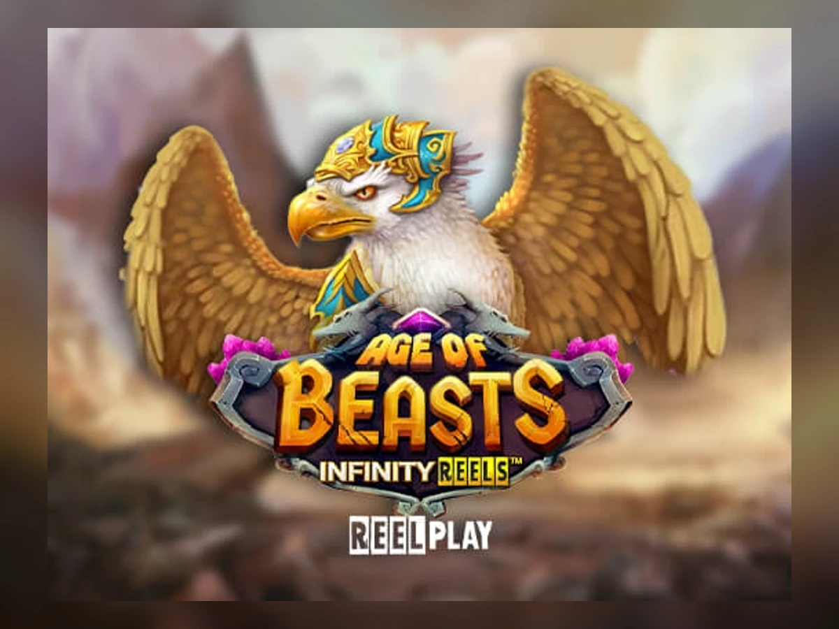 Age of Beasts Infinity Reels slot game artwork