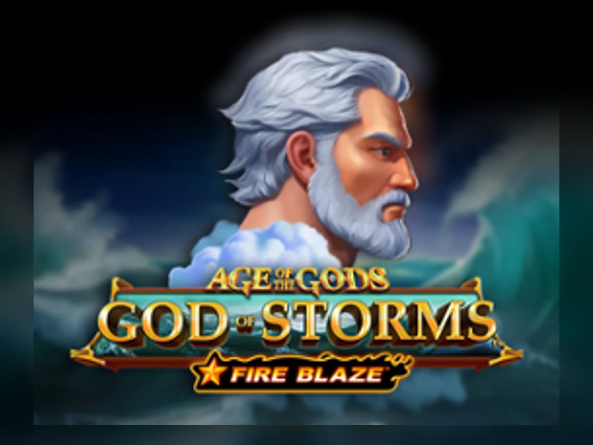 Age of the Gods: God of Storms Fire Blaze slot game artwork