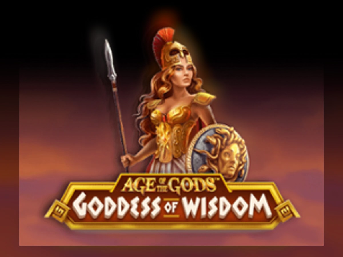 Age of the Gods: Goddes of Wisdom slot game artwork