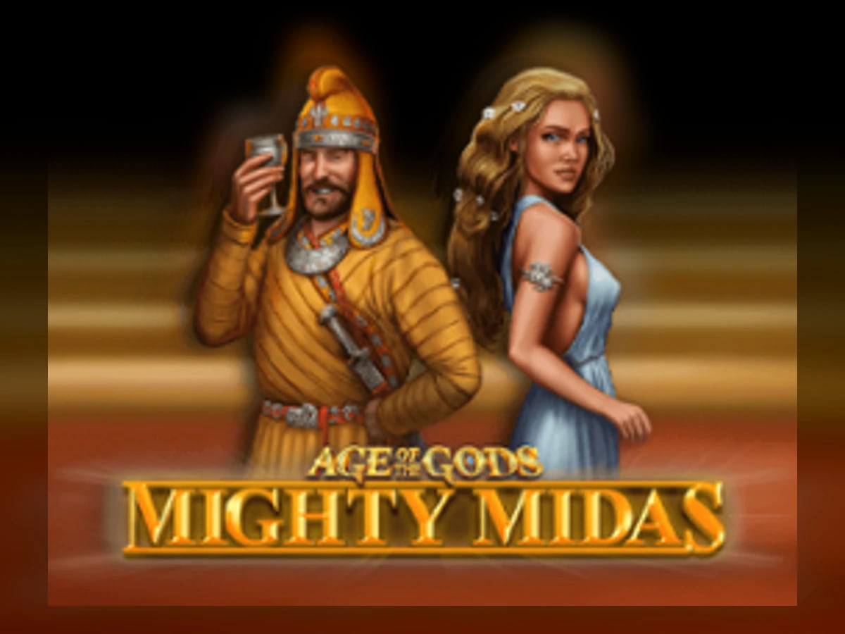 Age of the Gods: Mighty Midas slot game artwork