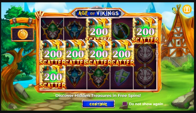 Age Of Vikings (Popok Gaming) slot game artwork