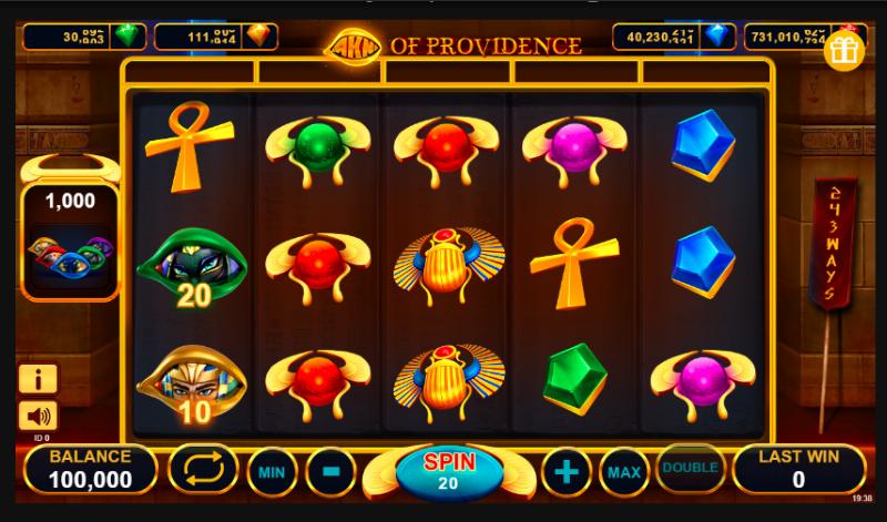 Akn Of Providence slot game artwork