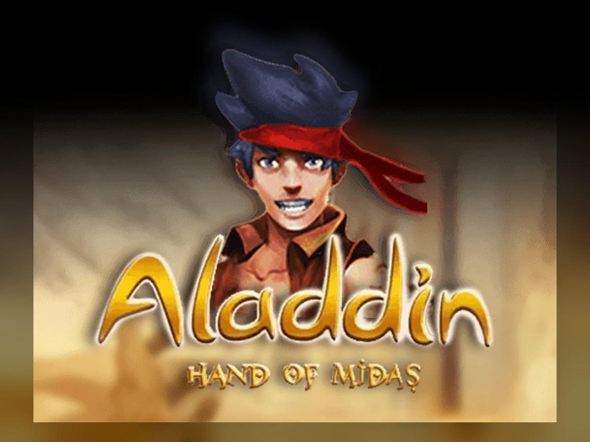 Aladdin Hand Of Midas slot game artwork