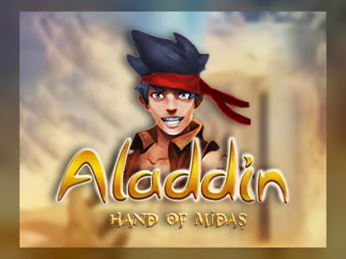 Aladdin Hand Of Midas slot game artwork