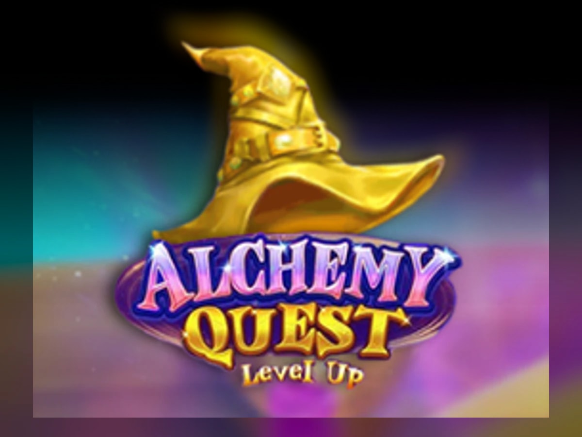 Alchemy Quest Level Up slot game artwork