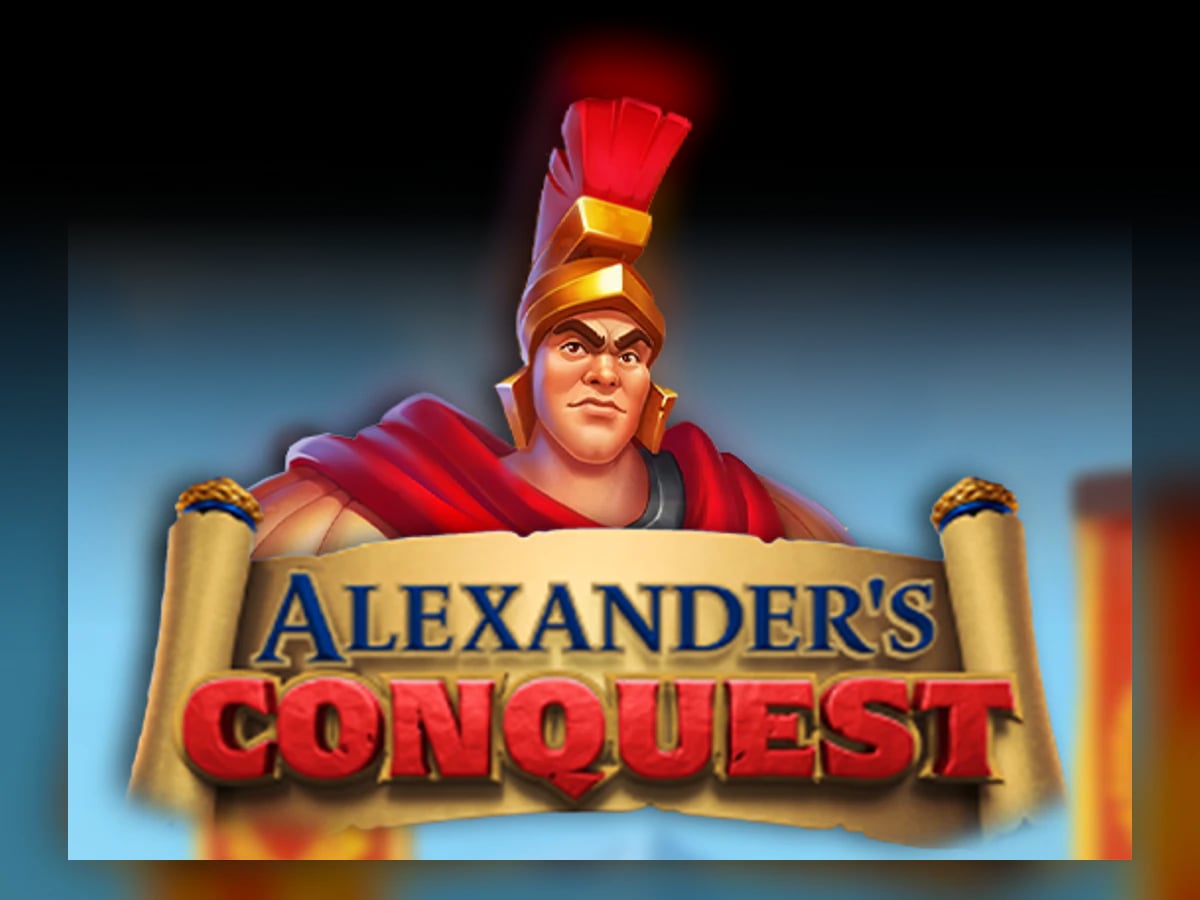 Alexander's Conquest slot game artwork