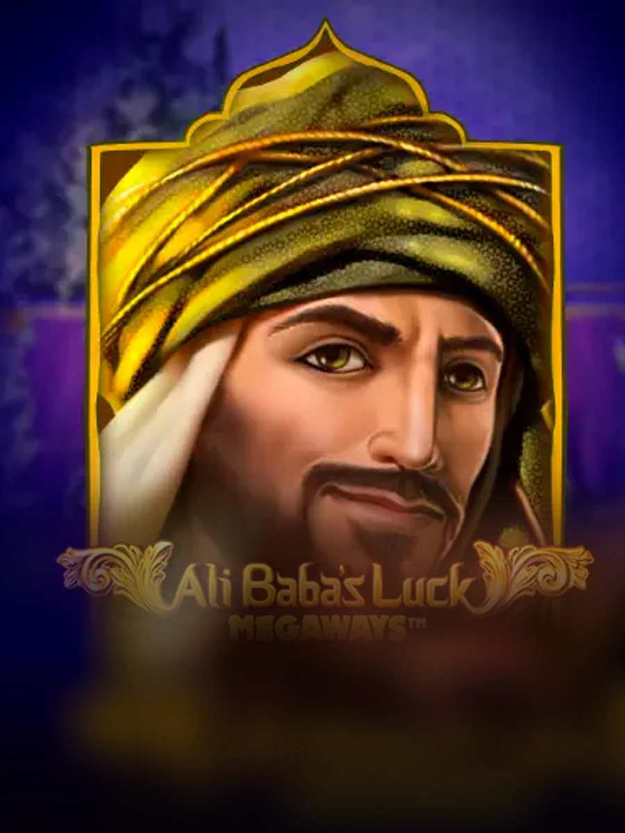 Ali Baba's Luck Megaways slot game artwork