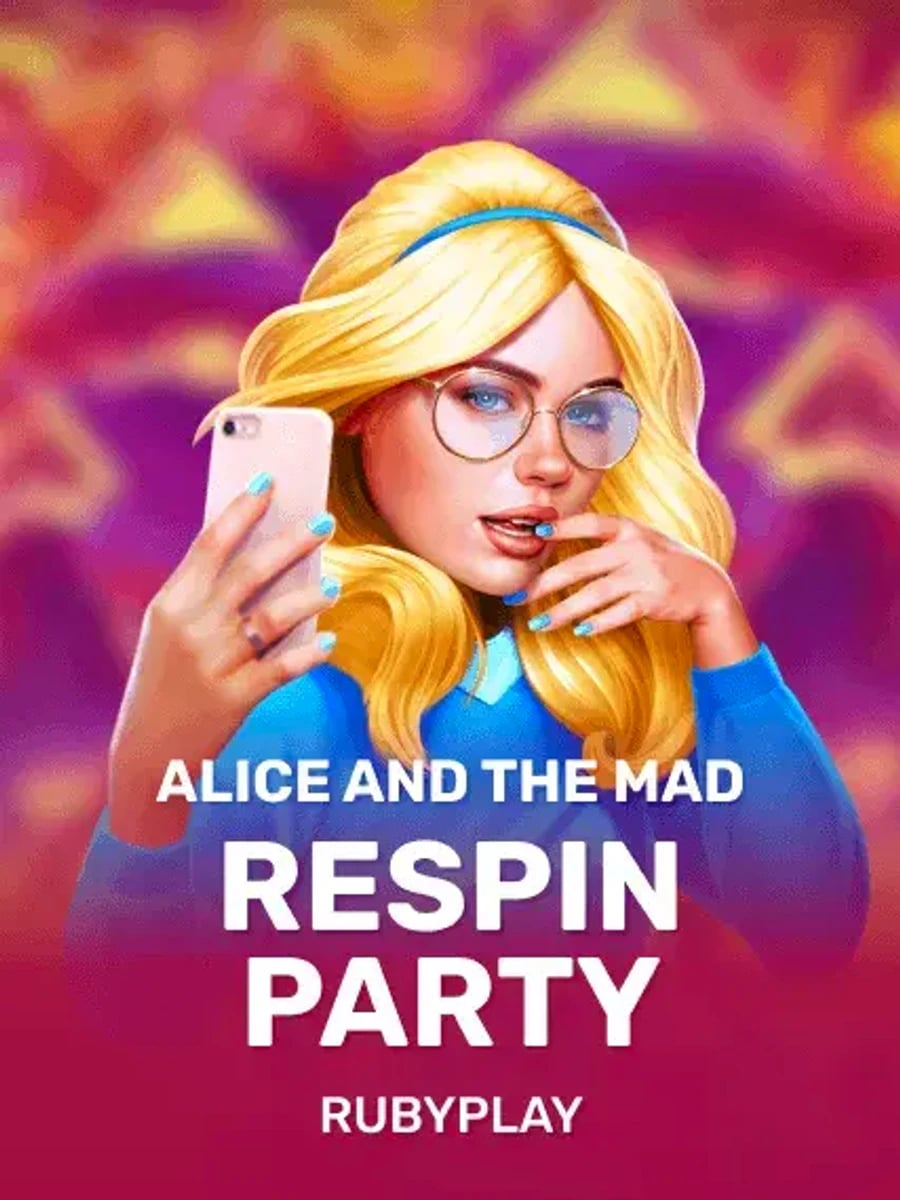 #Alice and the Mad Respin Party slot game artwork