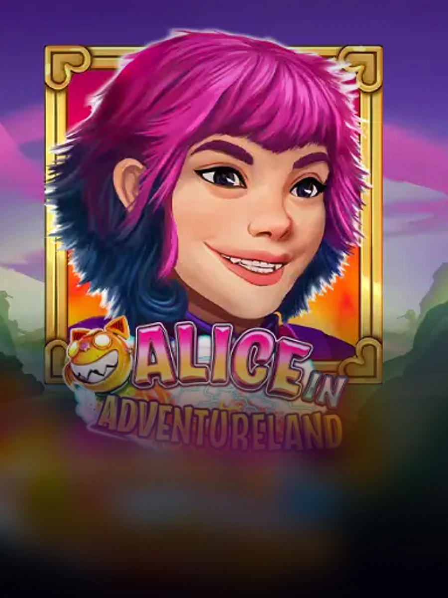 Alice In Adventureland slot game artwork