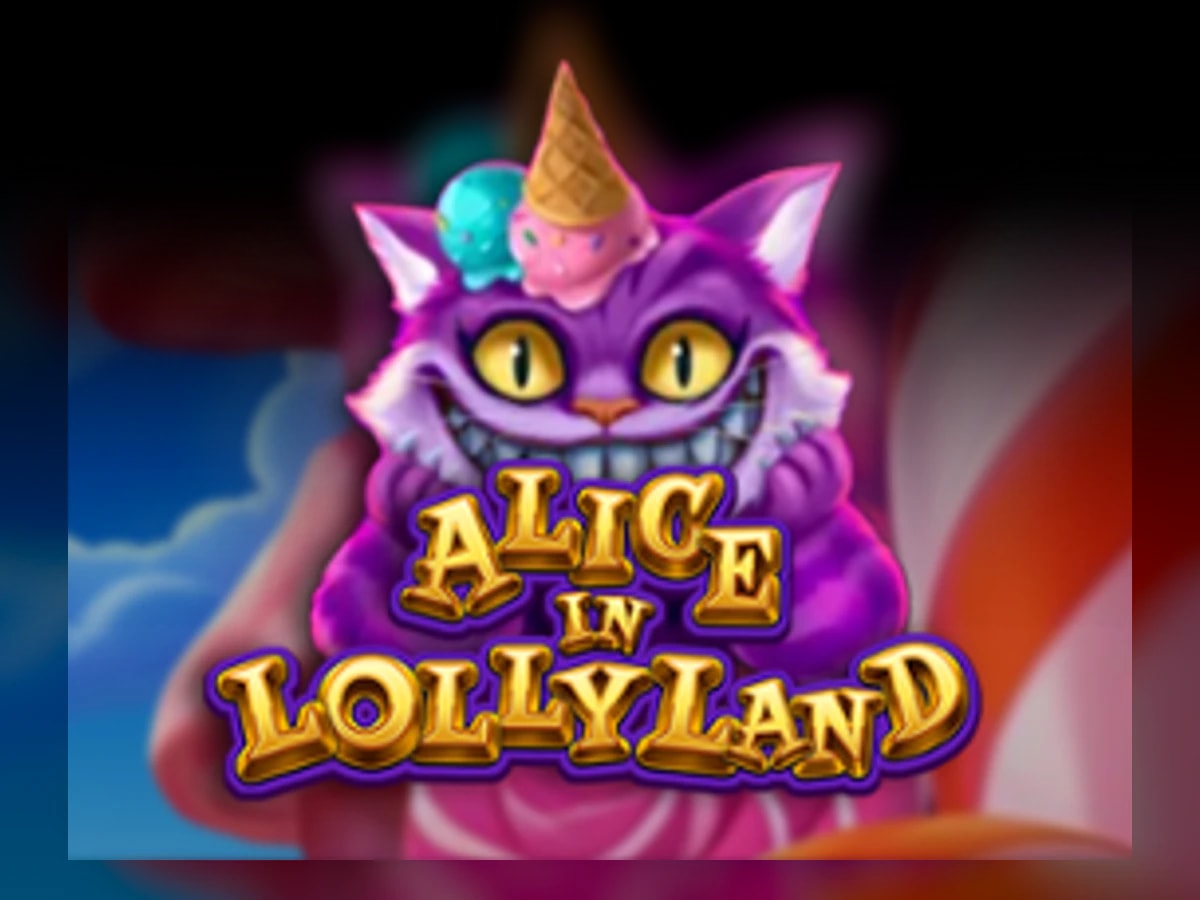 Alice in Lollyland slot game artwork