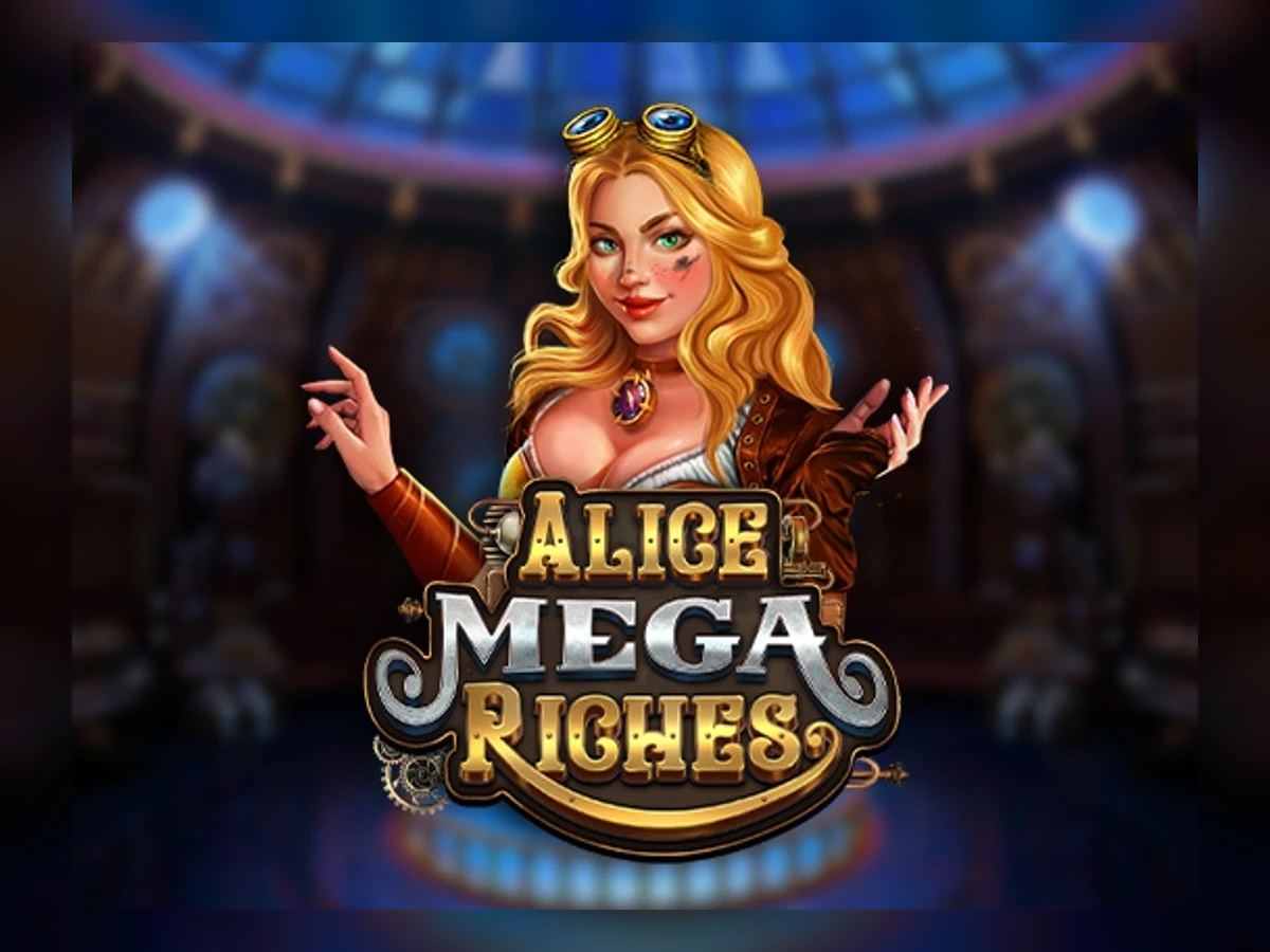 Alice Mega Riches slot game artwork