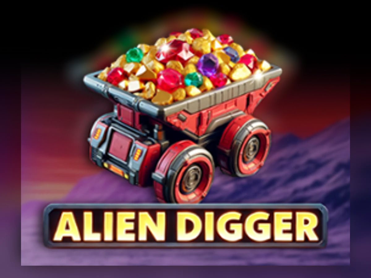 Alien Digger slot game artwork