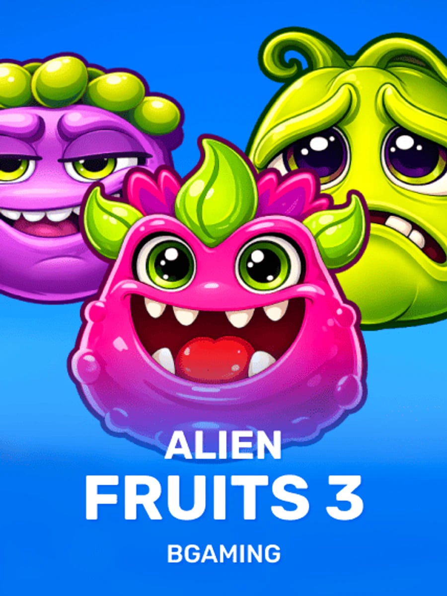 Alien Fruits 3 slot game artwork