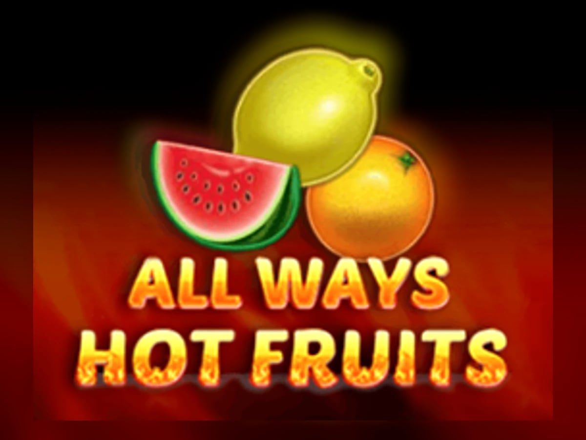 All Ways Hot Fruits slot game artwork
