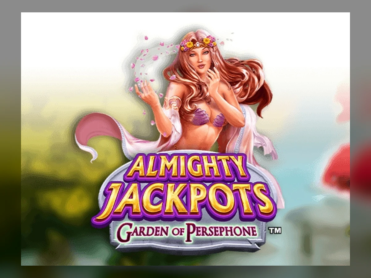 Almighty Jackpots – Garden of Persephone slot game artwork