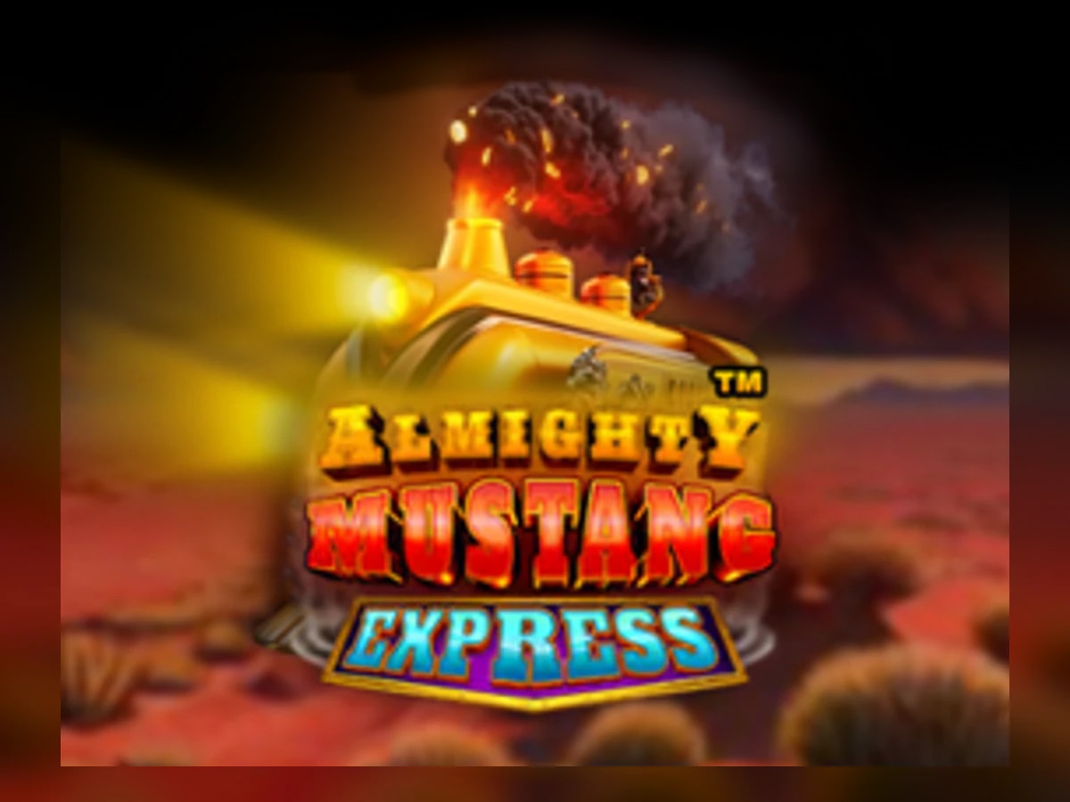 Almighty Mustang Express slot game artwork