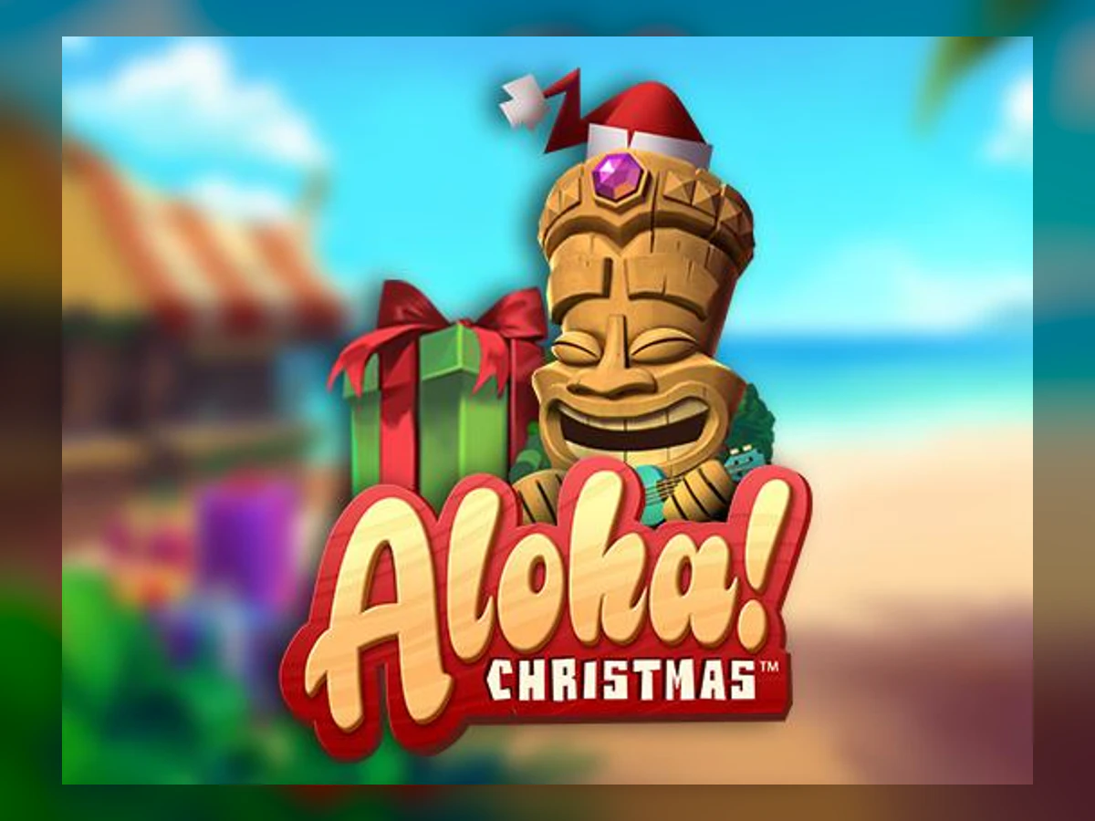 Aloha! Chistmas slot game artwork