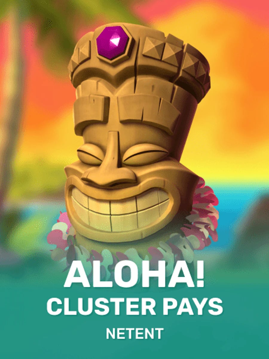 Aloha! Cluster Pays slot game artwork