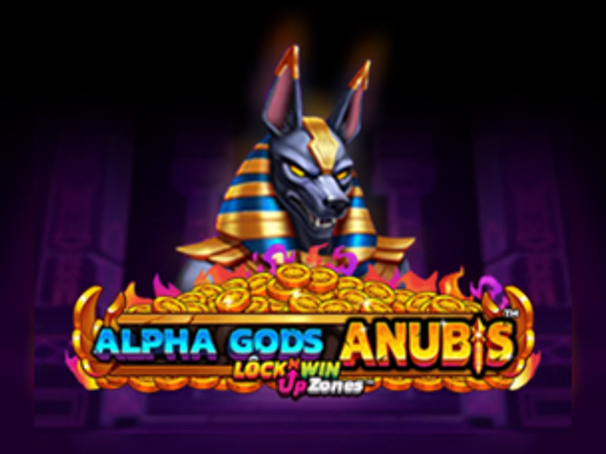 Alpha Gods Anubis slot game artwork