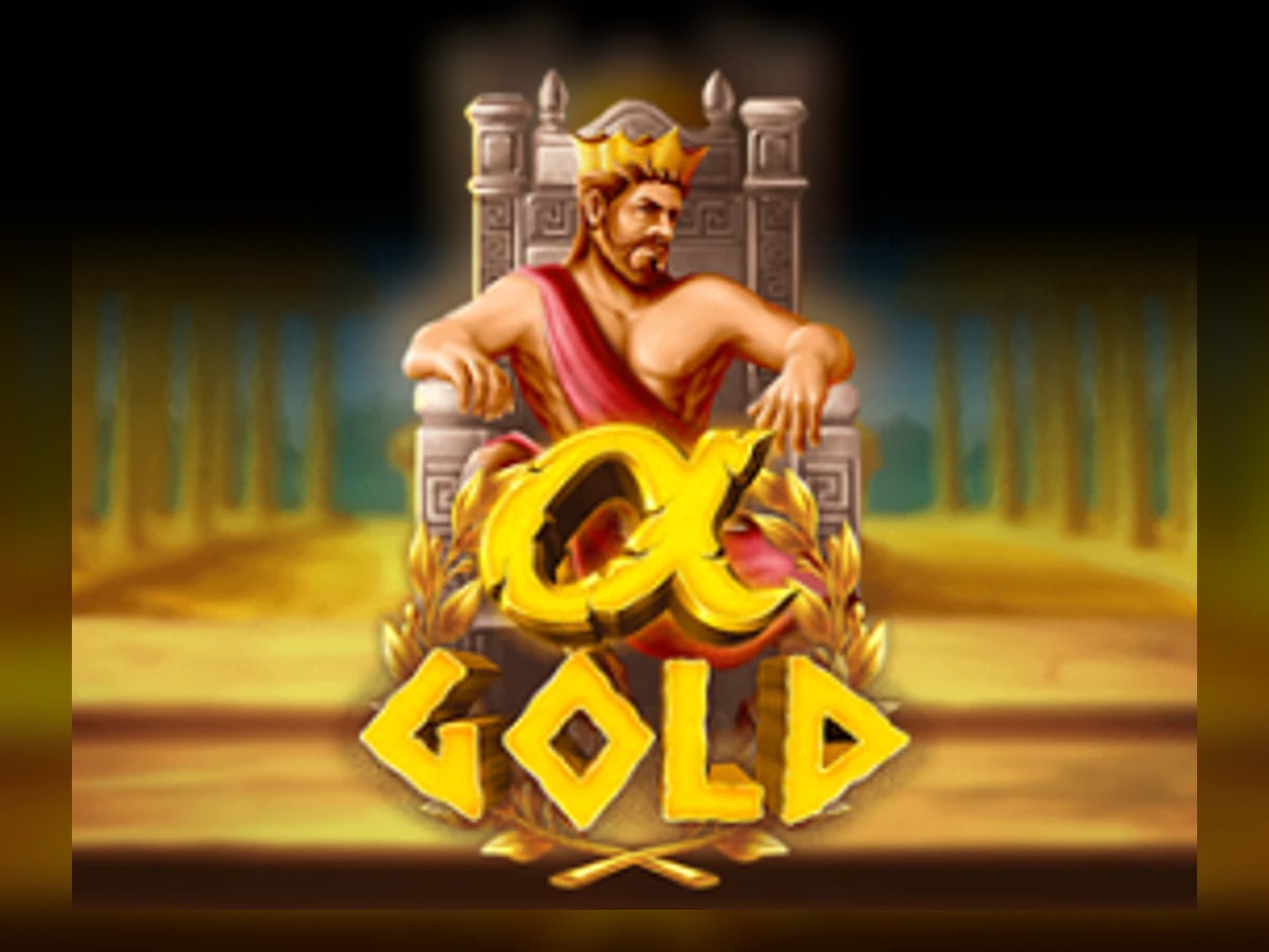 Alpha Gold slot game artwork