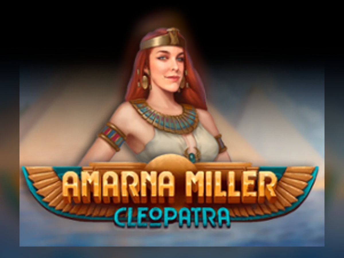 Amarna Miller Cleopatra slot game artwork
