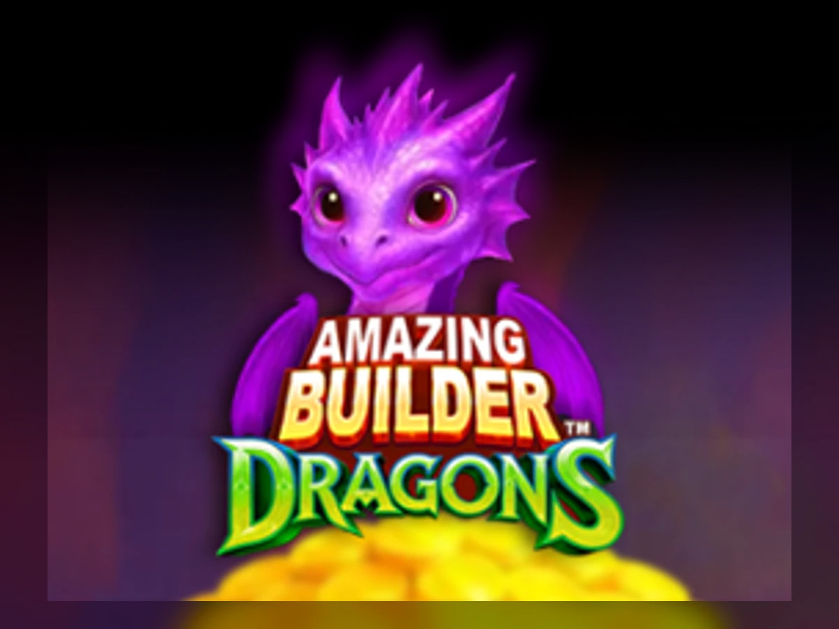 Amazing Builder Dragons slot game artwork