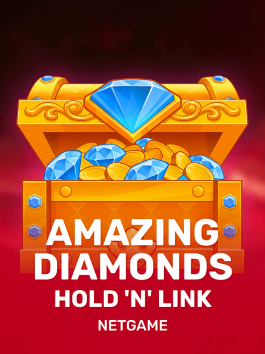 Amazing Diamonds: Hold 'N' Link slot game artwork