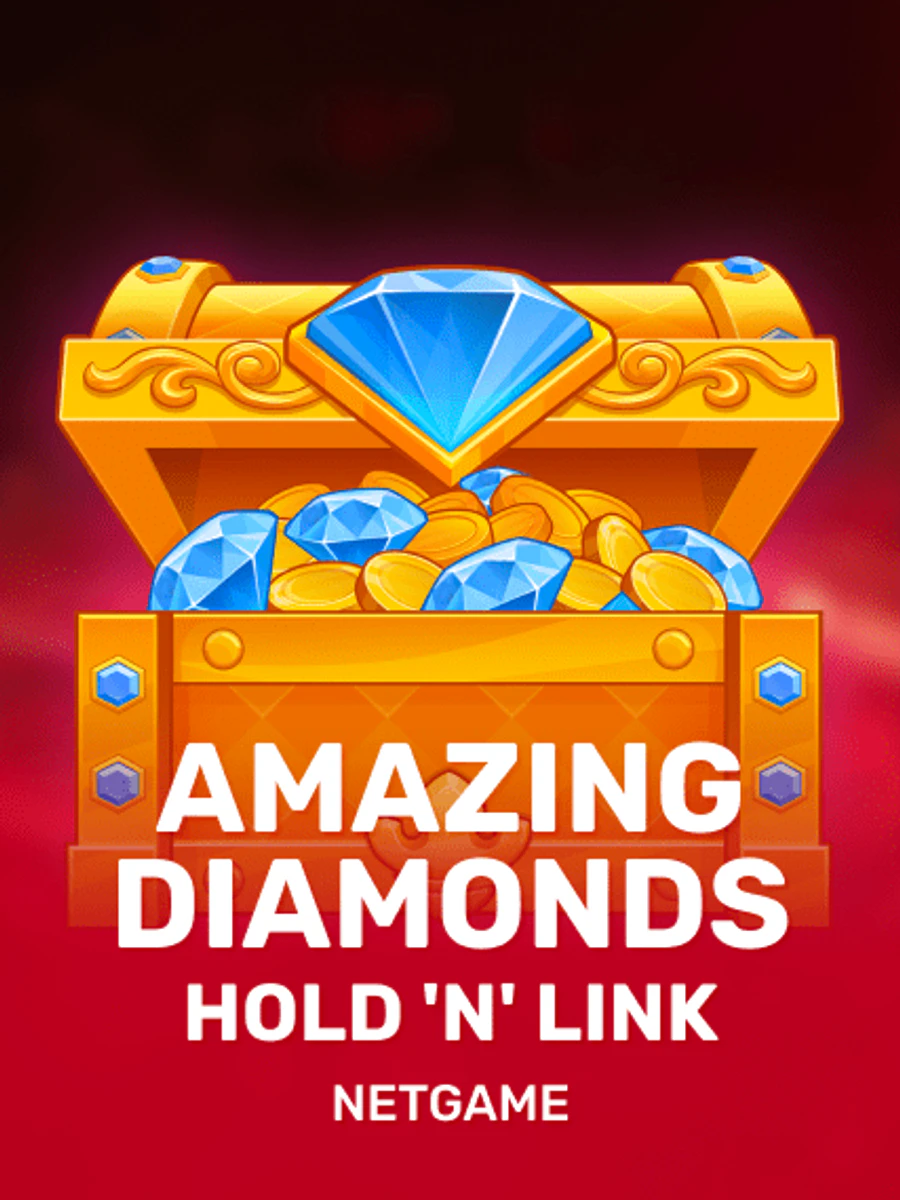 Amazing Diamonds: Hold 'N' Link slot game artwork