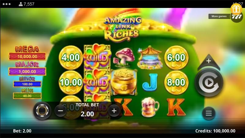Amazing Link Riches slot game artwork