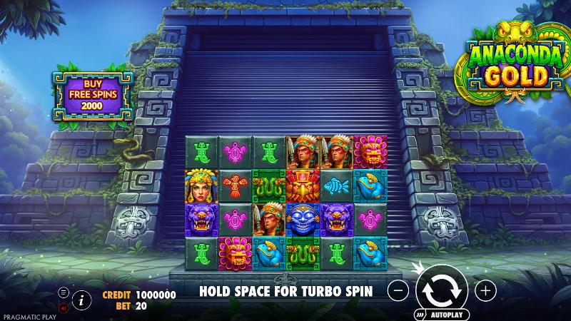 Anaconda Gold slot game artwork
