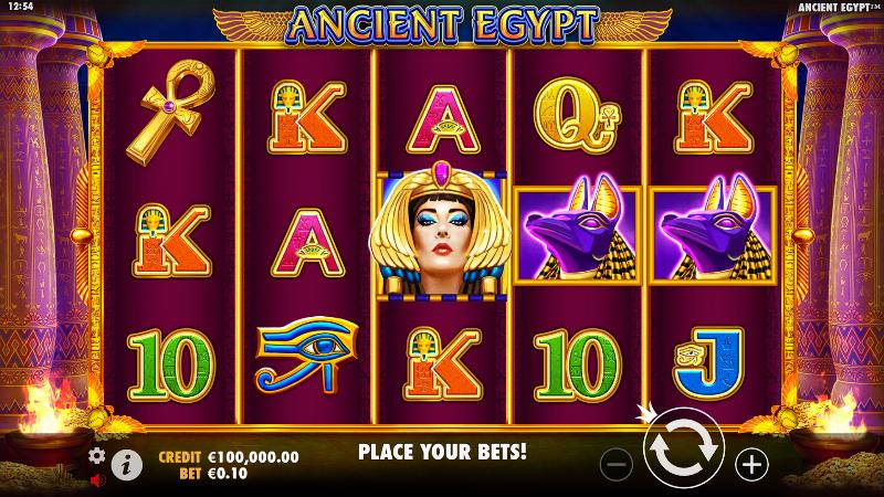 Ancient Egypt slot game artwork