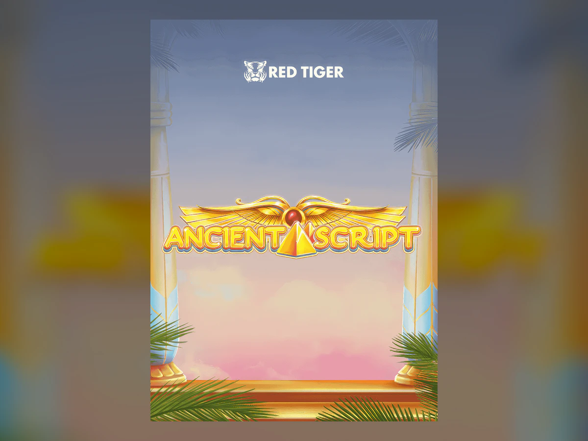 Ancient Script slot game artwork