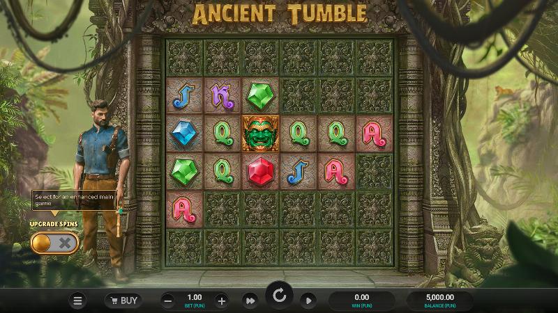Ancient Tumble slot game artwork