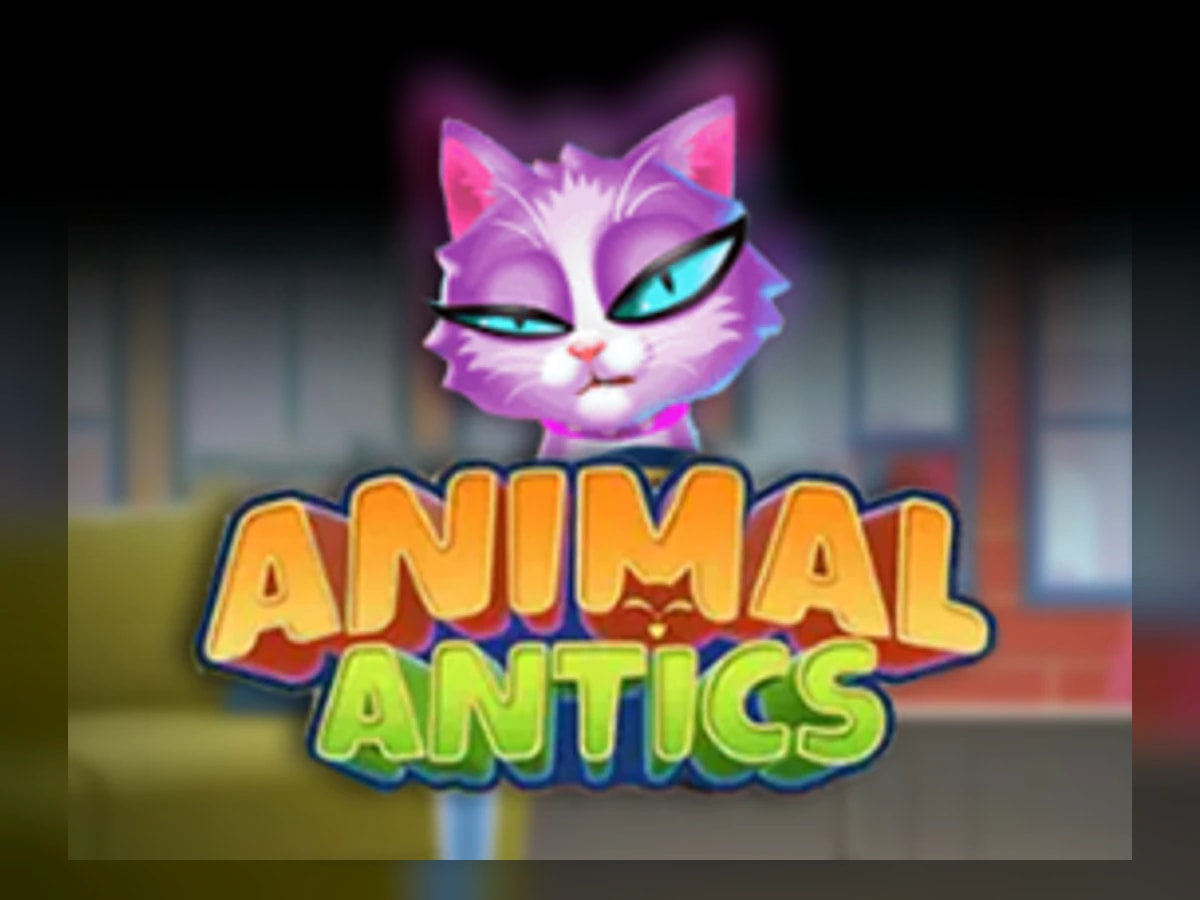 Animal Antics slot game artwork