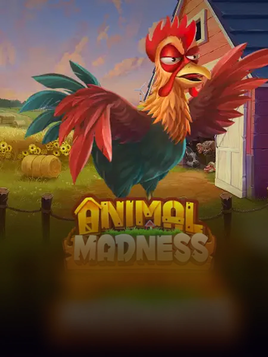Animal Madness slot game artwork